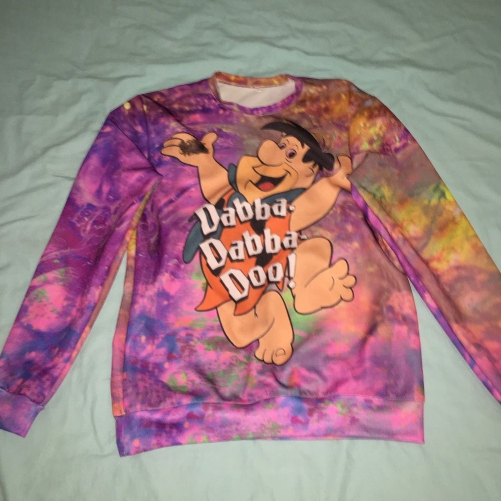 Flintstone Dab Sweater